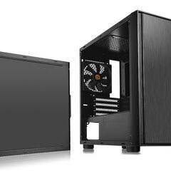 Thermaltake アルミニウム ブラック Versa H1...