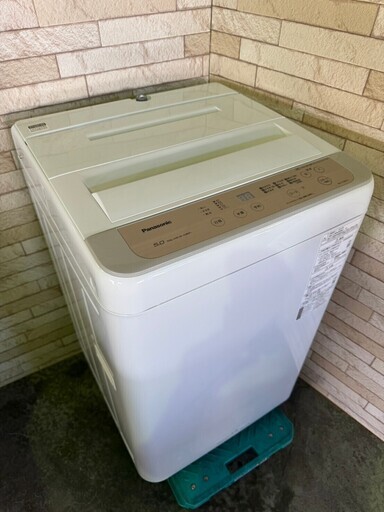 【美品】大阪送料無料★3か月保障付き★洗濯機★2020年★パナソニック★5kg★NA-F50B13★S-388