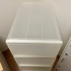 家具 収納ボックス　無印良品の画像