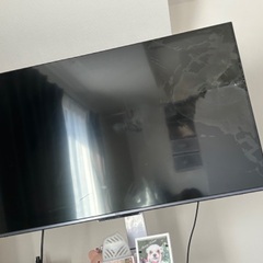 TCL 43V型 4K液晶 43C645 液晶割れ