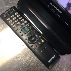 美品 2014年 シャープ 22型液晶テレビ LC-22K90HDMI BS Bキャスカード リモコン　の画像