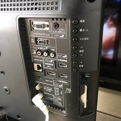 美品 2014年 シャープ 22型液晶テレビ LC-22K90HDMI BS Bキャスカード リモコン　の画像