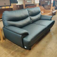 ニトリ　2人用合成皮革ソファ　(Nシールドキャッツ3 BK)　こばやん ニトリ 2人用合成皮革ソファ (Nシールドキャッツ3 BK) こばやん 2