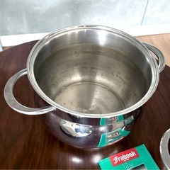 イタリア製ステンレススチームクッカー蒸し器ですの画像