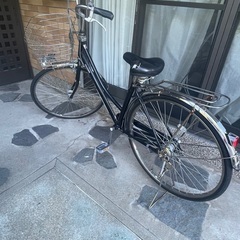 自転車　27インチ　変速3段階　通学用