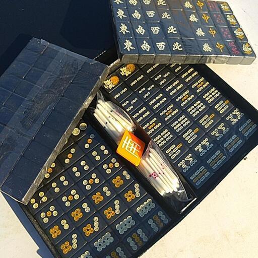 【新品】黒麻雀牌