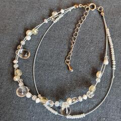 ハンドメイドアクセサリー７点セットの画像