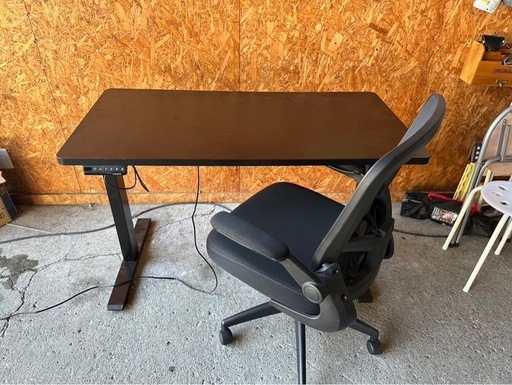 I0901 FLEXISPOT 昇降テーブルイスセット