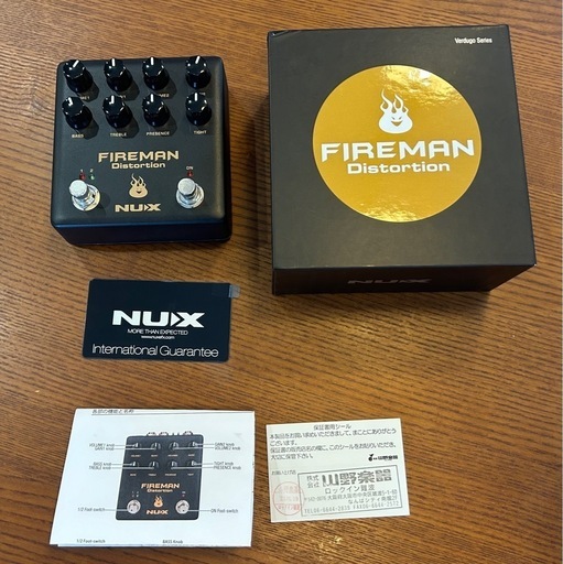 【NUX】 FIREMAN Distortion