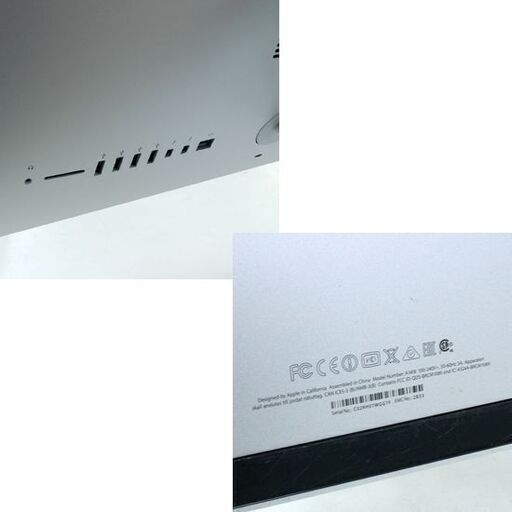 APPLE iMac (Retina 4K, 21.5-inch, Late 2015) A1418 3.3GHz クアッドコアIntel Core i7 メモリ8GB SSD1TB HDD1TB BOOTCAMP(Win10) 札幌市 清田区 平岡