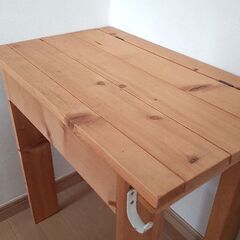 ハンドメイド 木工品 DIY 子ども用つくえ