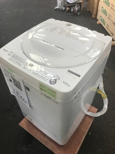 604 洗濯機　2018年式　7キロ　シャープ