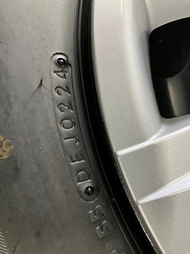 ハイエース トヨタ　スチールホイール 6H エコピア　新車外し　24年2週　ホイールキャップ付き