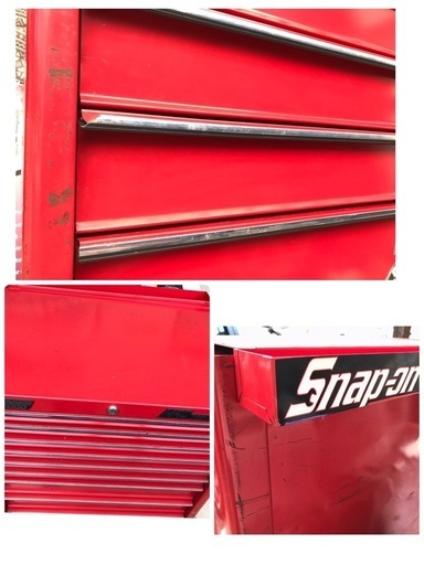 ★　MAC TOOLS ECONOMIZER 200 マックツール　10段　レッド　キャスター付き　工具入れ　置き型　ツールボックス