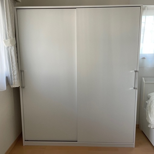 ワードローブ　ホワイト　150×180×55