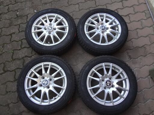 スタッドレスタイヤ＆ホイール　155/65/R14