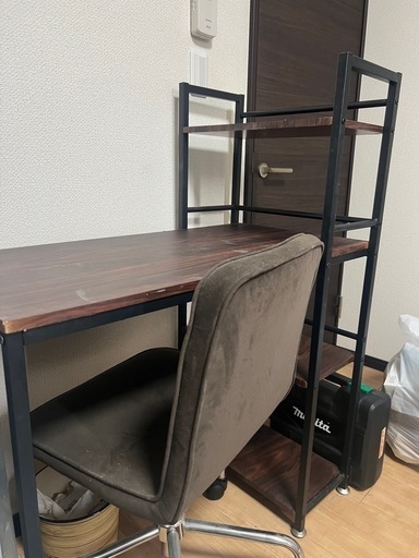 デスク、椅子セット