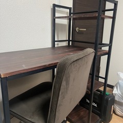 デスク、椅子セット