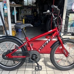 18インチの子供車　アサヒのデュアリー