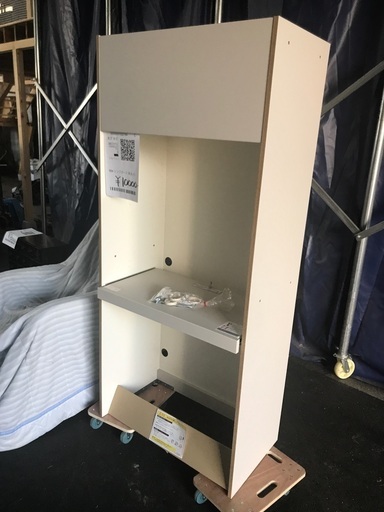 新品、組み立て前　レンジボード