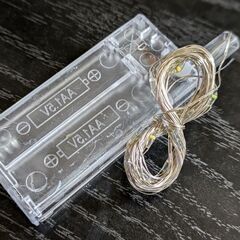 LEDイルミネーションライト3m30個/単3電池タイプ（新品）の画像
