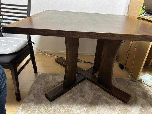 ニトリ　ダイニングセット(椅子は２つ)