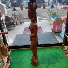 バリ　木彫　オブジェの画像