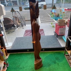 バリ　木彫　オブジェの画像