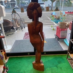 バリ　木彫　オブジェの画像
