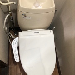 ウォシュレット取り付け　入れ替え工事
