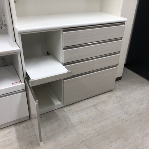 ニトリ　レンジボード　ホワイト　【トレファク堺福田店】