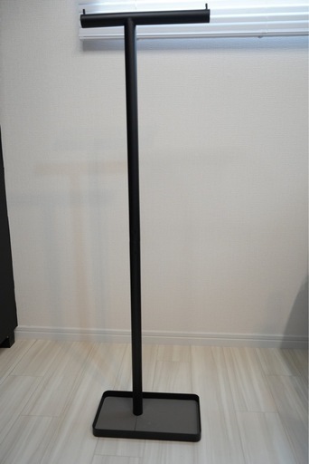 山崎実業(Yamazaki) ハンギングかさたて ブラック 約W26.5XD15XH97cm スマート アンブレラスタンド