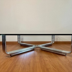 Cassina/カッシーナ ガラス ローテーブルの画像