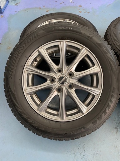 ブリジストン　VRX2 215/60R16 スタッドレス　ホイールセット　タイヤ　2022年製　16インチ