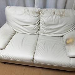 2人掛けソファ ニトリの画像