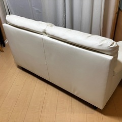 2人掛けソファ ニトリの画像
