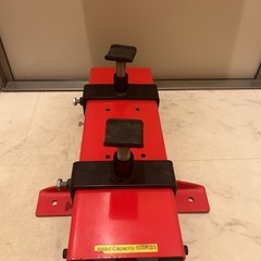 バイクスタンド モーターサイクルジャッキ 耐荷重500kg の画像