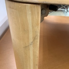 ニトリ　折りたたみテーブルの画像