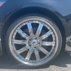 ASANT ホイール22インチ　pcd120 LS460 LS600hの画像