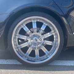 ASANT ホイール22インチ　pcd120 LS460 LS600hの画像
