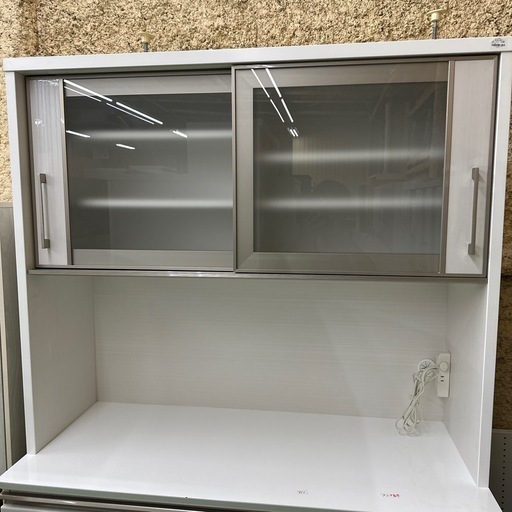 【ドリーム川西店御来店限定】 サンコウ オープンボード ホワイト H2000×W1200×D500 クリーニング済み 【2001245