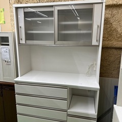 【ドリーム川西店御来店限定】 サンコウ オープンボード ホワイト H2000×W1200×D500 クリーニング済み 【2001245255600668】