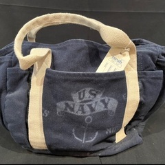 未使用 BARNS バーンズ US NAVY キャンバス 帆布 ...