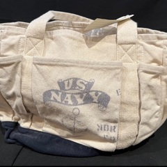 未使用 BARNS バーンズ US NAVY キャンバス 帆布 ...