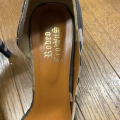 迷彩パンプス　ロデオクラウンズ　の画像
