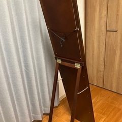 鏡/スタンドミラー/姿見 ☆ ブラウン  　の画像