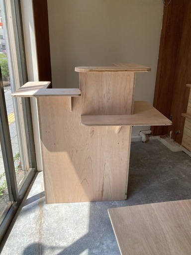 未使用！手づくり店舗用カウンター