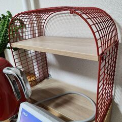 IKEA SVENSHULT（スヴェンスフルト）ウォールシェルフ収納付きの画像