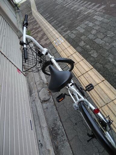 GEO×CROSS[ジオクロス]20吋 折り畳み自転車 外装6段/ホワイト