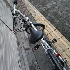 GEO×CROSS[ジオクロス]20吋 折り畳み自転車 外装6段/ホワイト